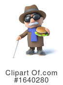 Old Man Clipart #1640280 by Steve Young