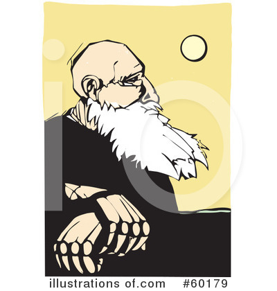 Royalty-Free (RF) Old Man Clipart Illustration by xunantunich - Stock Sample #60179