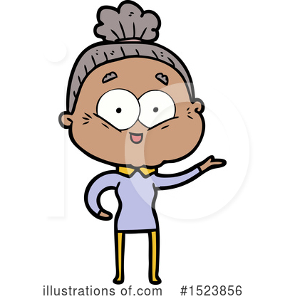 Royalty-Free (RF) Old Woman Clipart Illustration by lineartestpilot - Stock Sample #1523856