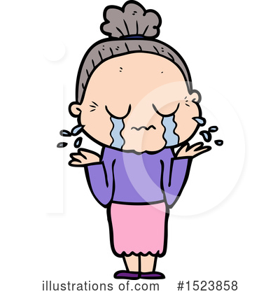 Royalty-Free (RF) Old Woman Clipart Illustration by lineartestpilot - Stock Sample #1523858