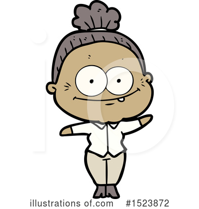 Royalty-Free (RF) Old Woman Clipart Illustration by lineartestpilot - Stock Sample #1523872