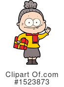Old Woman Clipart #1523873 by lineartestpilot