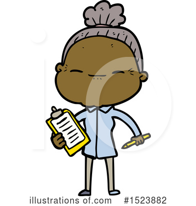 Old Woman Clipart #1523882 by lineartestpilot