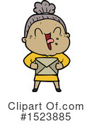 Old Woman Clipart #1523885 by lineartestpilot