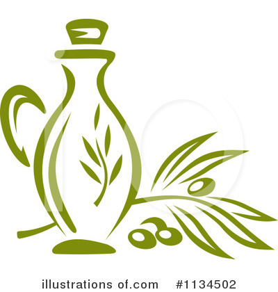 Royalty-Free (RF) Olive Clipart Illustration by Vector Tradition SM - Stock Sample #1134502