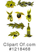 Olive Clipart #1218468 by Vector Tradition SM