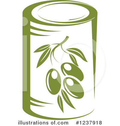 Royalty-Free (RF) Olive Clipart Illustration by Vector Tradition SM - Stock Sample #1237918