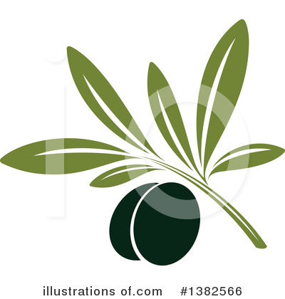 Royalty-Free (RF) Olive Clipart Illustration by elena - Stock Sample #1382566
