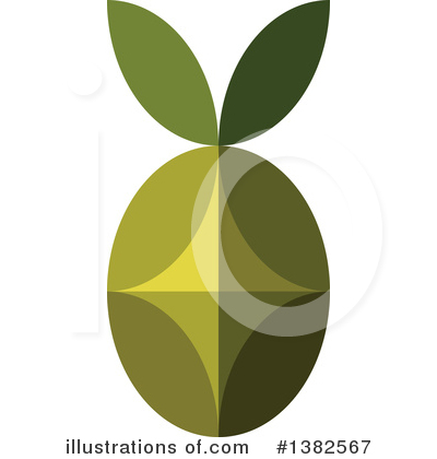 Royalty-Free (RF) Olive Clipart Illustration by elena - Stock Sample #1382567