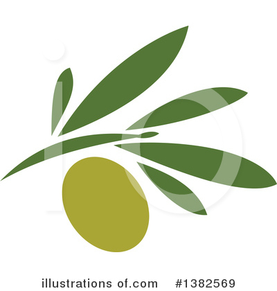 Royalty-Free (RF) Olive Clipart Illustration by elena - Stock Sample #1382569