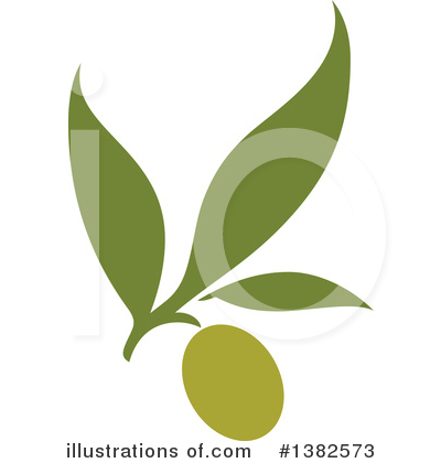 Royalty-Free (RF) Olive Clipart Illustration by elena - Stock Sample #1382573