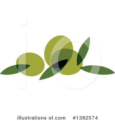 Royalty-Free (RF) Olive Clipart Illustration by elena - Stock Sample #1382574