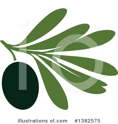 Royalty-Free (RF) Olive Clipart Illustration by elena - Stock Sample #1382575