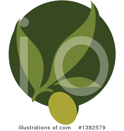 Royalty-Free (RF) Olive Clipart Illustration by elena - Stock Sample #1382579