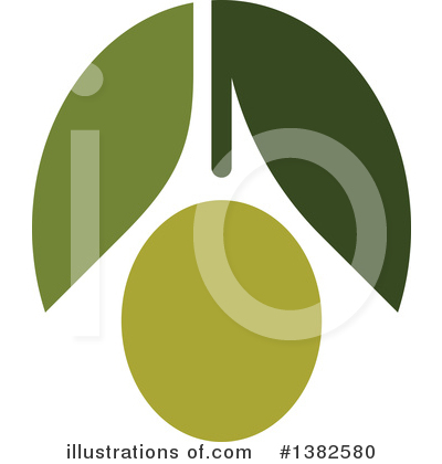 Royalty-Free (RF) Olive Clipart Illustration by elena - Stock Sample #1382580