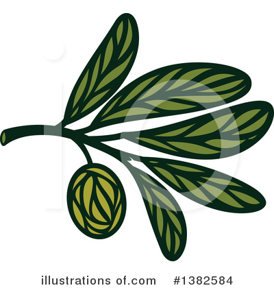Royalty-Free (RF) Olive Clipart Illustration by elena - Stock Sample #1382584