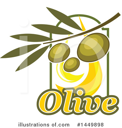 Royalty-Free (RF) Olive Clipart Illustration by Vector Tradition SM - Stock Sample #1449898