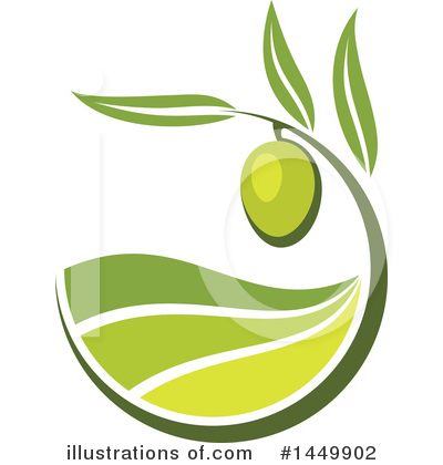Royalty-Free (RF) Olive Clipart Illustration by Vector Tradition SM - Stock Sample #1449902