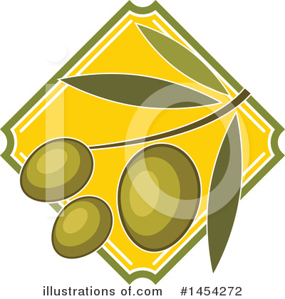 Green Olive Clipart #1454272 by Vector Tradition SM