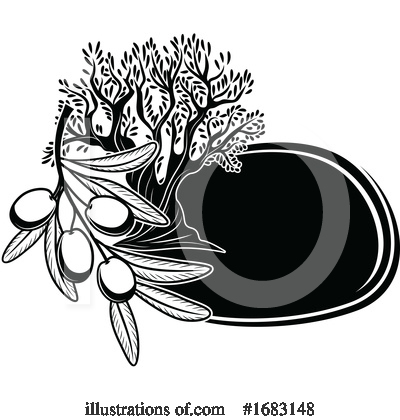 Royalty-Free (RF) Olive Clipart Illustration by Vector Tradition SM - Stock Sample #1683148