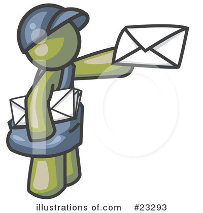 Mail Clipart #23293 by Leo Blanchette