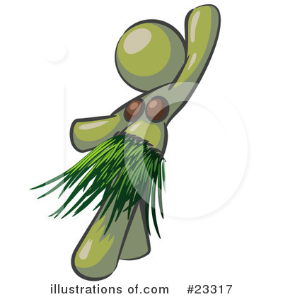Hula Clipart #23317 by Leo Blanchette