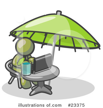 Vacation Clipart #23375 by Leo Blanchette