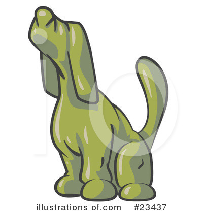 Royalty-Free (RF) Olive Green Collection Clipart Illustration by Leo Blanchette - Stock Sample #23437