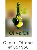 Olive Oil Clipart #1351958 by Vector Tradition SM