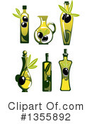 Olive Oil Clipart #1355892 by Vector Tradition SM