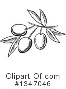 Olives Clipart #1347046 by Vector Tradition SM