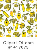 Olives Clipart #1417073 by Vector Tradition SM