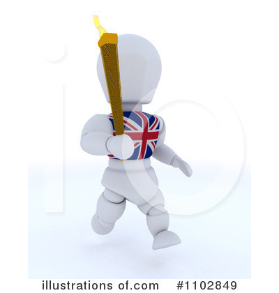 Royalty-Free (RF) Olympics Clipart Illustration by KJ Pargeter - Stock Sample #1102849