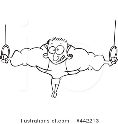 Royalty-Free (RF) Olympics Clipart Illustration by toonaday - Stock Sample #442213