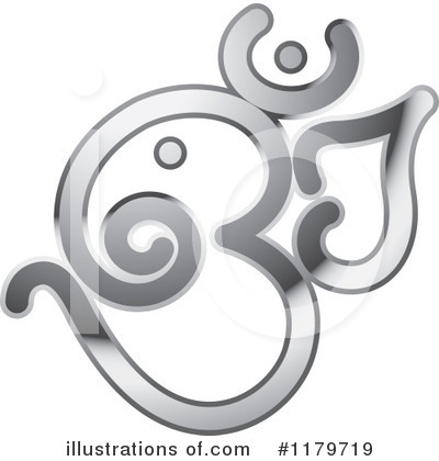 Royalty-Free (RF) Om Symbol Clipart Illustration by Lal Perera - Stock Sample #1179719
