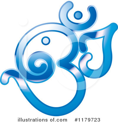 Royalty-Free (RF) Om Symbol Clipart Illustration by Lal Perera - Stock Sample #1179723