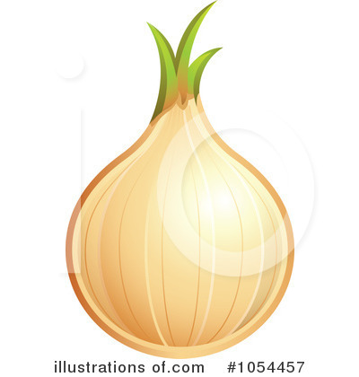 Royalty-Free (RF) Onion Clipart Illustration by TA Images - Stock Sample #1054457