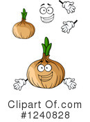 Onion Clipart #1240828 by Vector Tradition SM