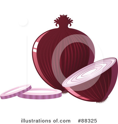 Royalty-Free (RF) Onion Clipart Illustration by Tonis Pan - Stock Sample #88325