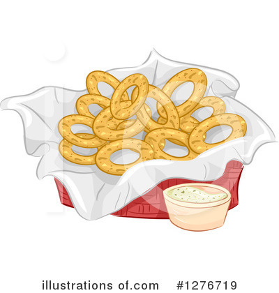 Royalty-Free (RF) Onion Rings Clipart Illustration by BNP Design Studio - Stock Sample #1276719