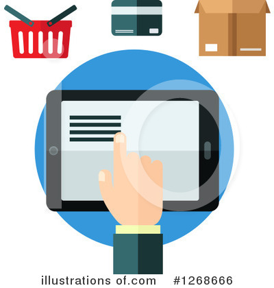 Credit Card Clipart #1268666 by Vector Tradition SM