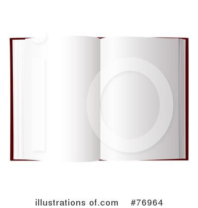Royalty-Free (RF) Open Book Clipart Illustration by michaeltravers - Stock Sample #76964