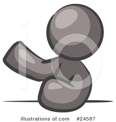 Leaning Clipart #24587 by Leo Blanchette