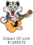 Opossum Clipart #1285272 by Dennis Holmes Designs