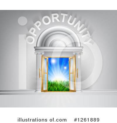 Doorway Clipart #1261889 by AtStockIllustration