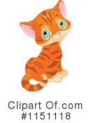 Orange Cat Clipart #1151118 by Pushkin