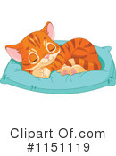 Orange Cat Clipart #1151119 by Pushkin