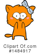 Orange Cat Clipart #1484917 by lineartestpilot