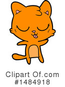 Orange Cat Clipart #1484918 by lineartestpilot