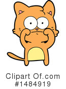 Orange Cat Clipart #1484919 by lineartestpilot